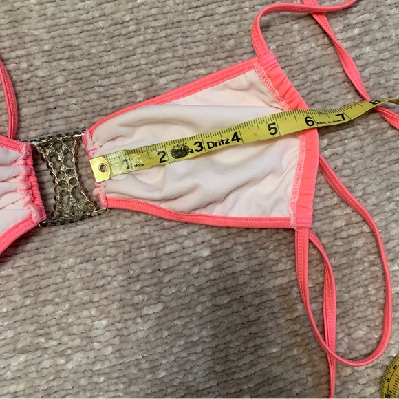 Embellished scrunch butt bikini LMG handmade - Picture 12 of 15